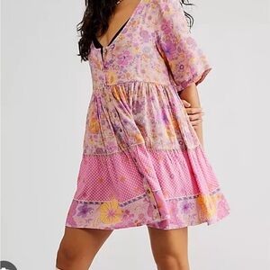 Spell Hibiscus Lane Mini Dress